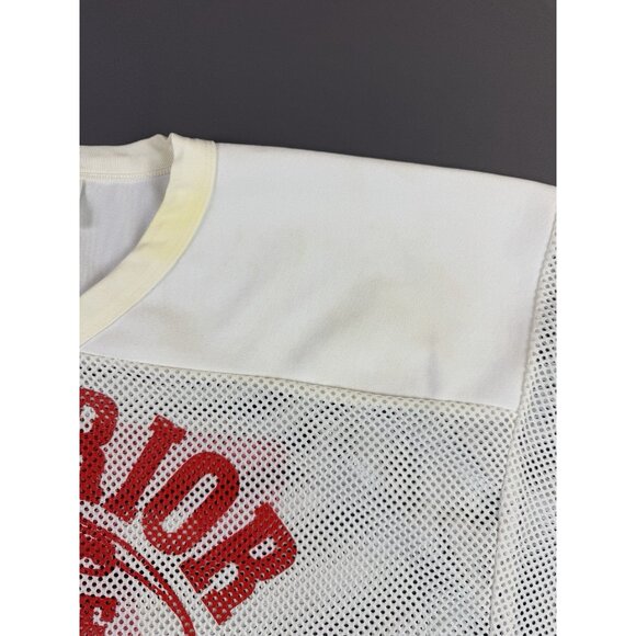 Rare Vintage 80s Russell Ahtletic Warrior Pride Football Jersey USA Made XL #75 - Picture 6 of 12